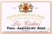 嘉伯樂賽德翰白葡萄酒(Paul Jaboulet Aine Les Cedres Blanc, Chateauneuf-du-Pape, France)