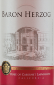 赫爾佐克酒莊赫爾佐克男爵赤霞珠桃紅葡萄酒(Herzog Wine Cellars Baron Herzog Rose of Cabernet Sauvigon, California, USA)