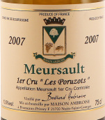 貝特朗?安布羅斯波魯佐（默爾索一級(jí)園）白葡萄酒(Maison Bertrand Ambroise Les Poruzots, Meursault 1er Cru, France)