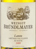 布德梅爾拉姆園綠維特利納精選白葡萄酒(Weingut Brundlmayer Lamm Auslese Gruner Veltliner, Kamptal, Austria)