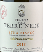 黑土酒莊酒莊卡爾德拉拉索塔納白葡萄酒(Tenuta Delle Terre Nere Calderara Sottana Etna Bianco, Sicily, Italy)