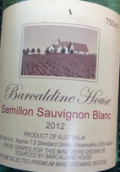 巴卡爾丁酒莊長(zhǎng)相思干白葡萄酒(Barcaldine Country House Sauvignon Blanc, Victoria, Australia)