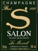 沙龍?zhí)蒯劽纺釥柊字邪紫銠?Salon Cuvee S Le Mesnil Blanc de Blancs, Champagne, France)