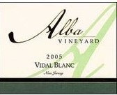 阿爾巴酒莊威代爾白葡萄酒(Alba Vineyard Vidal Blanc, New Jersey, USA)