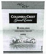 哥倫比亞山峰大園精選雷司令干白葡萄酒(Columbia Crest Grand Estates Riesling, Columbia Valley, USA)