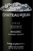 圣.讓酒莊珍藏馬爾貝克紅葡萄酒(Chateau St. Jean Reserve Malbec, Sonoma County, USA)