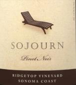 旅居酒莊嶺頂園黑皮諾紅葡萄酒(Sojourn Ridgetop Vineyard Pinot Noir, Sonoma Coast, USA)