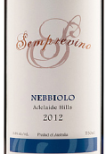 桑普里諾內(nèi)比奧羅紅葡萄酒(Semprevino Nebbiolo, Adelaide Hills, Australia)