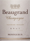 伯格朗白標極干型香檳(Beaugrand Carte Blanche Brut, Montgueux, France)