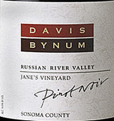 拜納姆酒莊簡(jiǎn)愛(ài)園系列黑皮諾干紅葡萄酒(Davis Bynum Jane's Vineyard Pinot Noir, Russian River Valley,USA)