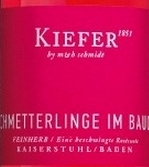 基弗酒莊青年詩人蝶舞特釀半甜紅葡萄酒(Weingut Kiefer Junge Poeten Schmetterlinge Im Bauch Eine Beschwingte Rosecuvee Feinherb?, Kaiserstuhl, Baden, Germany)