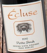 伊庫(kù)魯斯小西拉干紅葡萄酒(Ecluse Petite Sirah, Paso Robles, USA)