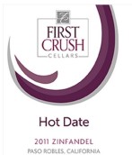 心動(dòng)熱戀仙粉黛干紅葡萄酒(First Crush Hot Date Zinfandel, Paso Robles, USA)