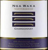 獨木方舟酒莊霞多麗白葡萄酒(Nga Waka Chardonnay, Martinborough, New Zealand)