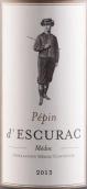 依芙城堡副牌紅葡萄酒(Pepin d'Escurac, Medoc, France)