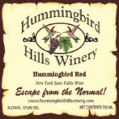 蜂鳥山酒莊紅葡萄酒(Hummingbird Hills Red, New York, USA)