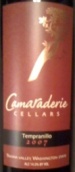 友誼丹魄干紅葡萄酒(Camaraderie Cellars Tempranillo, Columbia Valley, USA)