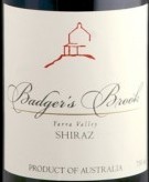 百德澤布魯克設(shè)拉子紅葡萄酒(Badger's Brook Estate Vineyard Shiraz, Yarra Valley, Australia)