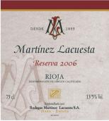 马丁内兹·拉库埃斯塔珍藏红葡萄酒(Martinez Lacuesta Reserva, Rioja DOCa, Spain)