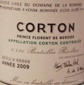 羅曼尼·康帝（科爾登特級(jí)園）干紅葡萄酒(Domaine de la Romanee-Conti Corton Grand Cru, Cote de Beaune, France)