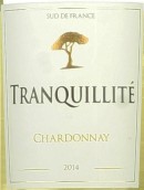 貝爾納·馬格雷莊園寧?kù)o霞多麗白葡萄酒(Bernard Magrez Tranquillite Chardonnay, Pays d'Oc, France)