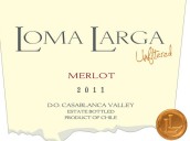 長丘梅洛干紅葡萄酒(Loma Larga Merlot, Casablanca Valley, Chile)