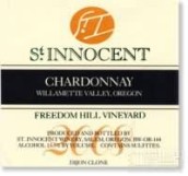 圣純潔自由山第戎克隆霞多麗干白葡萄酒(St. Innocent Freedom Hill Vineyard Dijon Clone Chardonnay, Willamette Valley, USA)