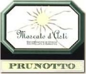 普鲁诺托酒庄莫斯卡托阿斯蒂起泡酒(Marchesi Antinori Prunotto Moscato d'Asti DOCG, Piedmont, Italy)