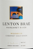 倫頓坡酒莊維利亞布拉普赤霞珠紅葡萄酒(Lenton Brae Wilyabrup Cabernet Sauvignon, Margaret River, Australia)