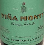 蒙特西洛酒莊維納蒙迪維奧納-丹魄珍藏白葡萄酒(Bodegas Montecillo Vina Monty Viura Tempranillo Blanco Reserva, Rioja DOCa, Spain)