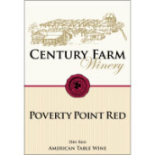 世紀(jì)農(nóng)場貧點(diǎn)干紅葡萄酒(Century Farm Winery Poverty Point Red, Tennessee, USA)