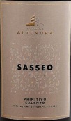 馬賽里亞奧特穆拉薩瑟仙粉黛紅葡萄酒(Masseria Altemura Sasseo Primitivo, Puglia, Italy)