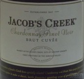 杰卡斯霞多丽-黑皮诺干型起泡酒(Jacob's Creek Chardonnay-Pinot Noir Sparkling Brut, South Eastern Australia, Australia)