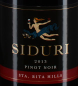 希杜麗圣塔麗塔山黑皮諾紅葡萄酒(Siduri Wines Sta. Rita Hills Pinot Noir, Santa Barbara, USA)