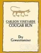 卡爾森美洲獅瓊瑤漿干白葡萄酒(Carlson Vineyards Cougar Run Dry Gewurztraminer, Grand Valley, USA)