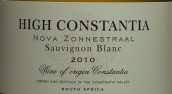 高康斯坦提亞天藍長相思干白葡萄酒(High Constantia Cielo nel Capo Sauvignon Blanc, Constantia, South Africa)