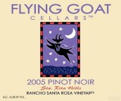 飛羊圣羅莎牧場黑皮諾干紅葡萄酒(Flying Goat Cellars Rancho Santa Rosa Pinot Noir,California, USA)