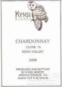 堪西克隆76霞多麗干白葡萄酒(Kynsi Clone 76 Chardonnay, Edna Valley, USA)