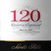 桑塔麗塔120特別珍藏梅洛紅葡萄酒(Santa Rita 120 Reserva Especial Merlot, Central Valley, Chile)