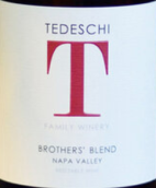 泰得奇酒莊兄弟混釀紅葡萄酒(Tedeschi Family Winery Brother's Blend, Napa Valley, USA)