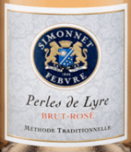 西蒙尼酒莊麗雷斯佩雷斯桃紅起泡酒(Simonnet-Febvre Perles de Lyre Brut Rose, Coteaux de l'Auxois, France)