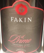 法金普里莫特蘭紅葡萄酒(Fakin 'Il Primo' Teran, Istria, Croatia)