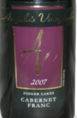 安耶拉酒莊品麗珠干紅葡萄酒(Anyela Vineyards Cabernet Franc, New York, America)