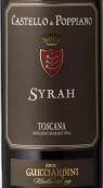 吉恰尔迪尼伯爵庄园卡斯特罗坡皮阿诺酒庄西拉红葡萄酒(Conte Guicciardini Castello di Poppiano Syrah, Toscana, Italy（IGT）)