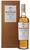 麥卡倫上等橡木25年蘇格蘭單一麥芽威士忌(The Macallan Fine Oak 25 Year Old Single Malt Scotch Whisky, Speyside, Scotland)