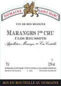 圣馬克羅塞（馬朗日一級(jí)園）紅葡萄酒(Domaine Saint Marc Clos Roussots, Maranges 1er Cru, France)