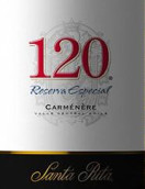 桑塔麗塔120特別珍藏佳美娜干紅葡萄酒(Santa Rita 120 Reserva Especial Carmenere, Central Valley, Chile)