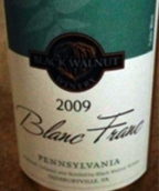 黑胡桃品麗珠微甜白葡萄酒(Black Walnut Winery Blanc Franc, Pennsylvania, USA)