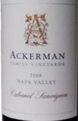 哈克曼園赤霞珠干紅葡萄酒(Ackerman Family Vineyards Cabernet Sauvignon, Napa Valley, USA)