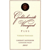 施密特超級(jí)優(yōu)曼園赤霞珠干紅葡萄酒(Goldschmidt Vineyards PLUS Yoeman Cabernet Sauvignon, Alexander Valley, USA)